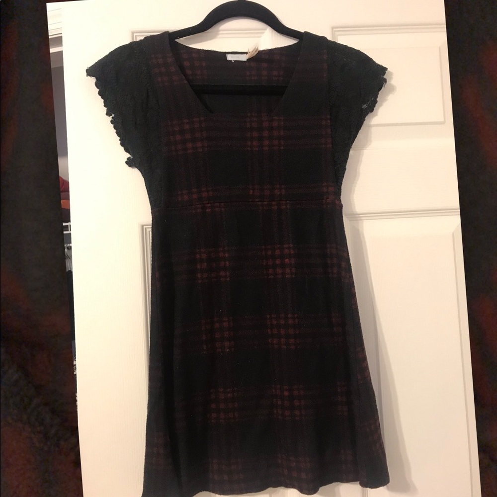 Urban Outfitters blue/red Plaid Dress